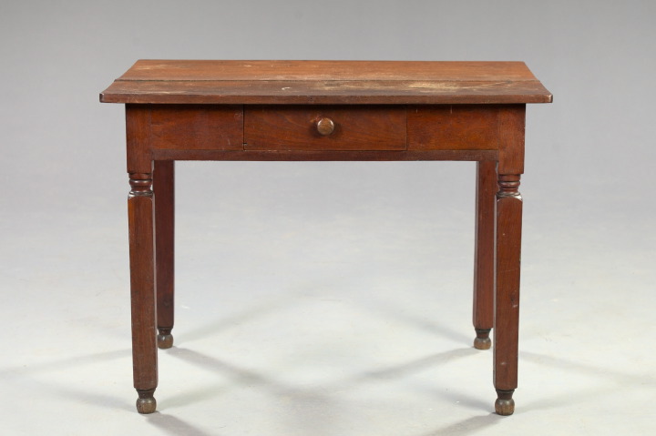 Early Victorian Walnut Work Table  2e5fb