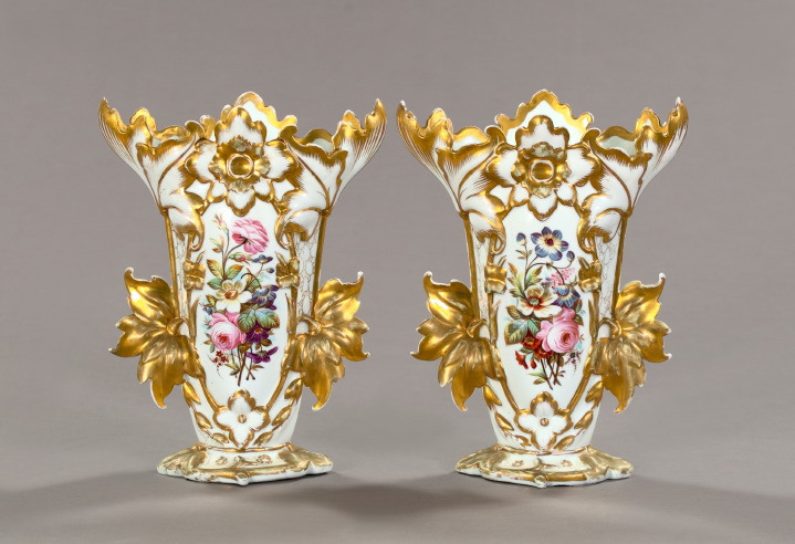 Attractive Pair of Richly Gilded