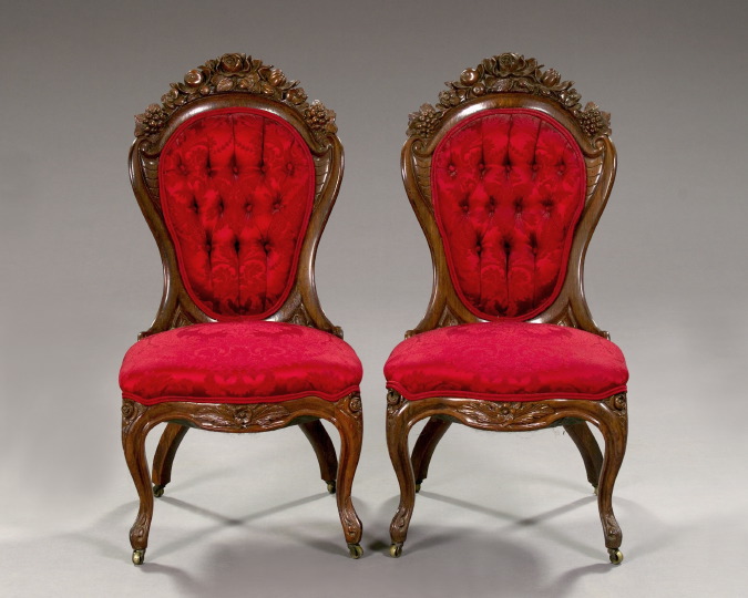 Pair of American Rococo Revival 2e2f3