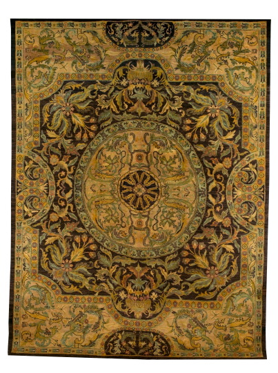 Agra Carpet,  9' 1" x 12' 6".