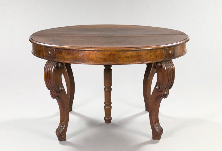 American Rococo Revival Walnut 2e33c