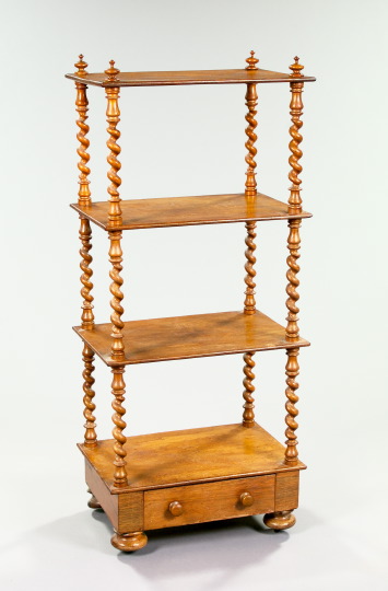 Victorian Rosewood Four Tier Etagere  2e36b