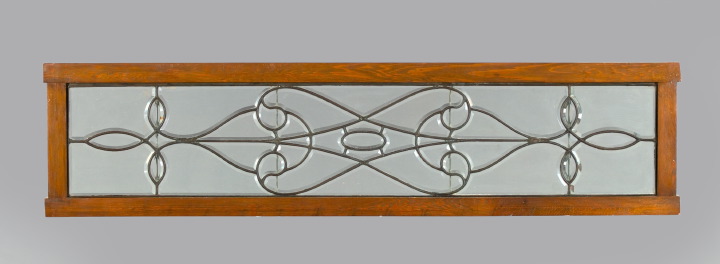 Pair of Late Victorian Leaded Beveled 2e3b6