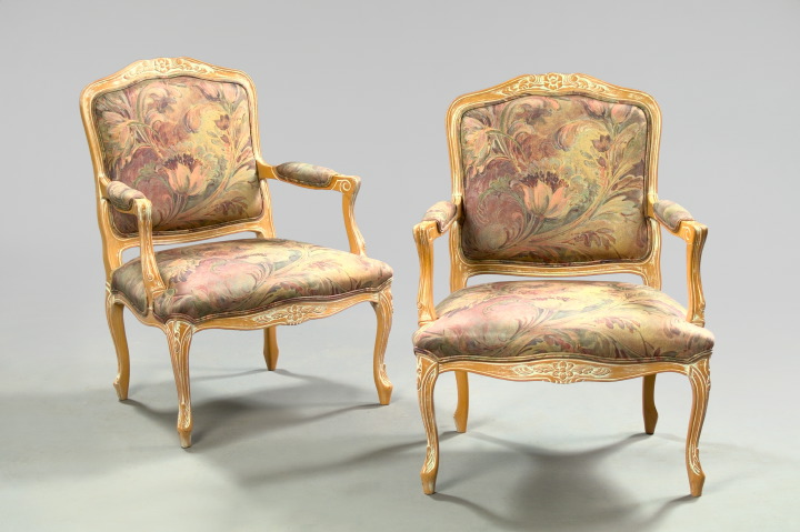Pair of Louis XV Style Pickled 2e7ea