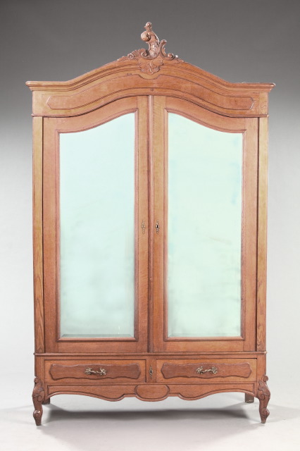 Louis XV Style Oak Armoire early 2e7f2