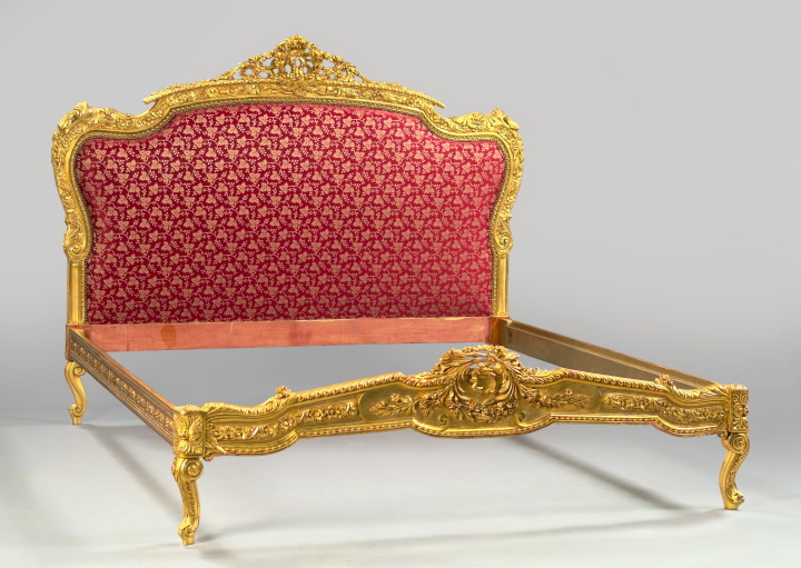 Louis XV-Style Highly Carved and