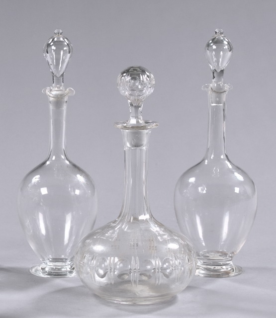 Group of Three Decanters third 2e838