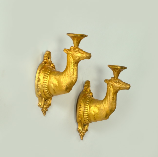 Attractive Pair of French Gilt 2e863