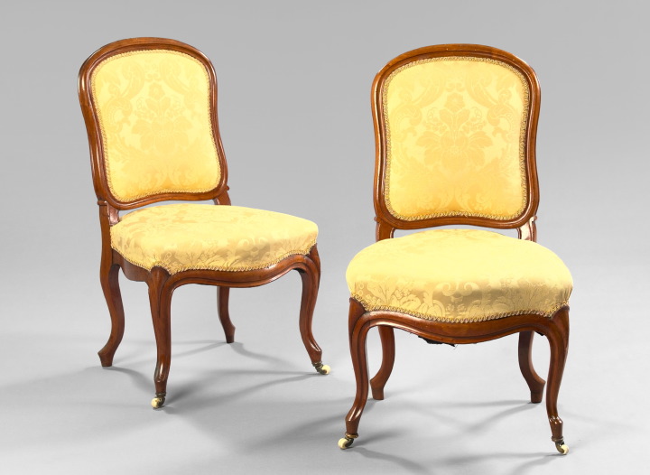 Pair of Louis XV Style Mahogany 2e8b2