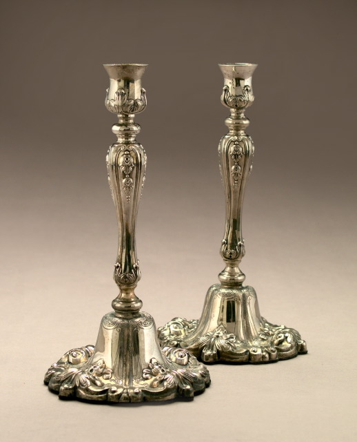 Pair of Continental Silverplate 2e8cf