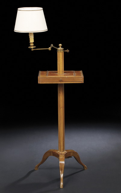 Edwardian Mahogany Lamp Stand,