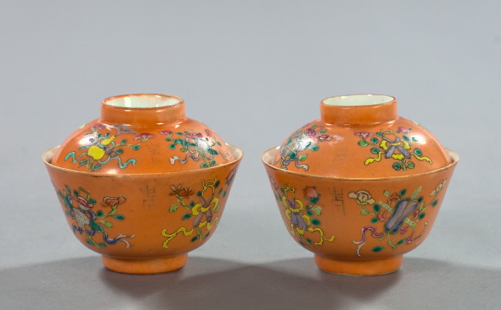 Pair of Chinese Porcelain Covered 2e915
