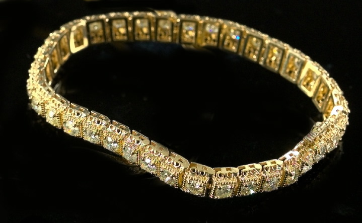 Victorian-Style Fourteen-Karat Yellow