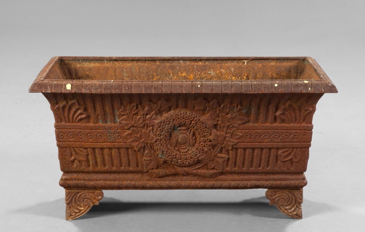 Anglo-American Cast-Iron Planter,  third