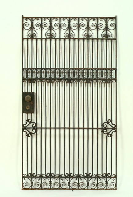Collection of Six Large Wrought Iron 2e9c7