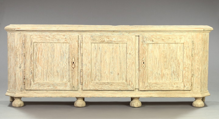 Large Continental Cream-Painted