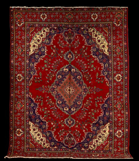 Tabriz Carpet,  13 3 x 9 9.