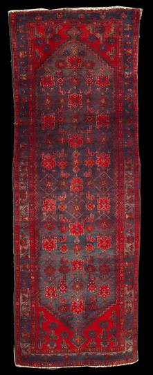 Semi Antique Persian Nahavand Runner  2e644