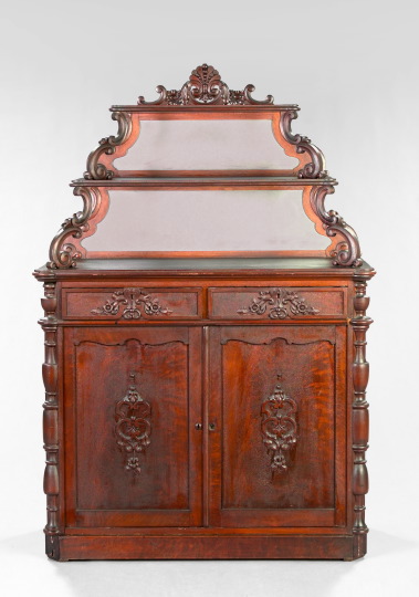 American Rococo Revival Walnut 2e650