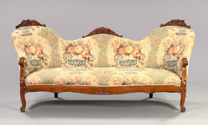 American Rococo Revival Walnut 2e653