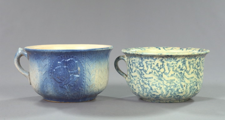 Two Stoneware Items,  fourth quarter