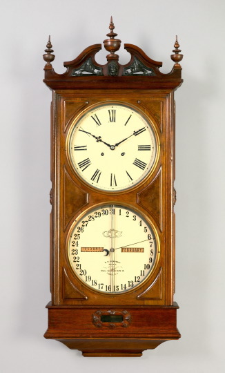 Rare Ithaca Calendar Clock Co  2e694