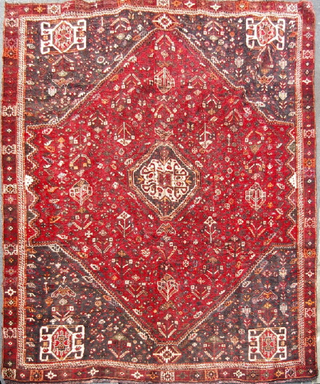 Shiraz Carpet,  9' x 6' 9".