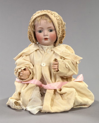 Antique Character Baby Doll,  marked