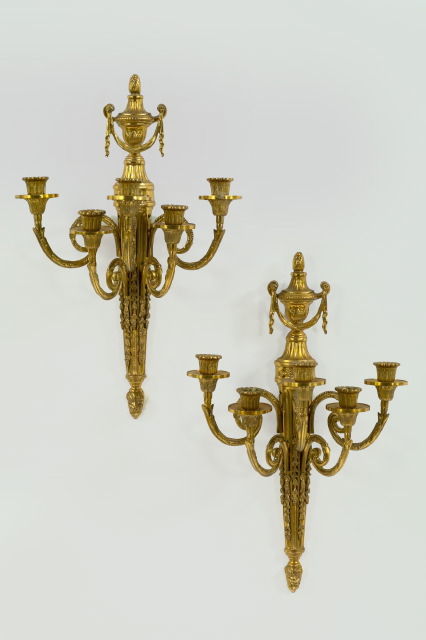 Weighty Pair of French Gilded and