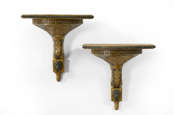 Stylish Pair of George VI Carved  2ed29