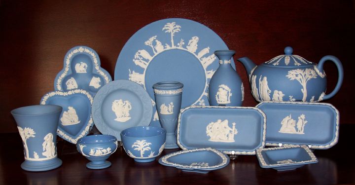 Fourteen-Piece Group of Wedgwood