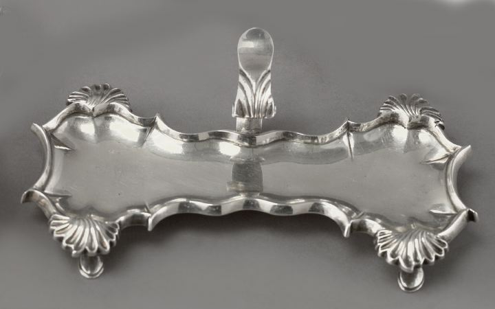 Good English Sterling Silver Quatrepodal