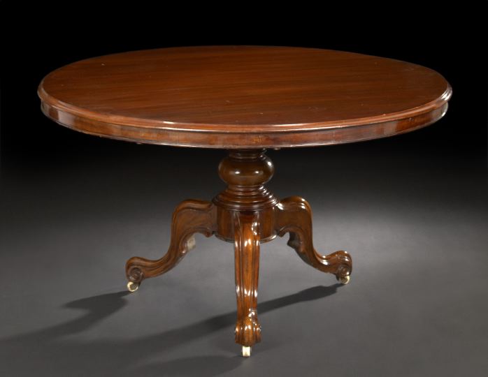 Victorian Mahogany Center Table,