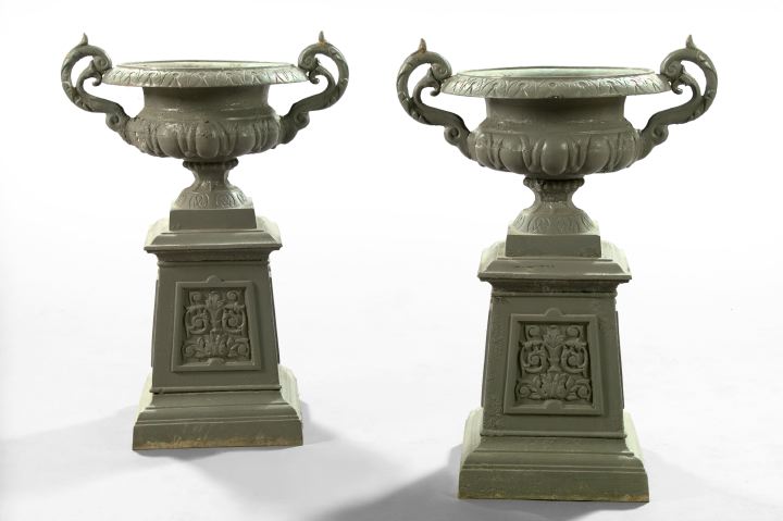 Pair of Neoclassical Style Polychromed 2ed61