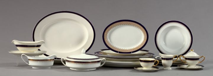 Fifty-Two-Piece Collection of Porcelain