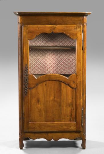 French Provincial Cherrywood Bonnetiere,