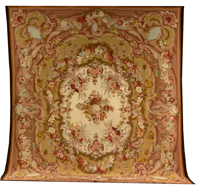 Semi-Antique Louis XVI-Style Aubusson