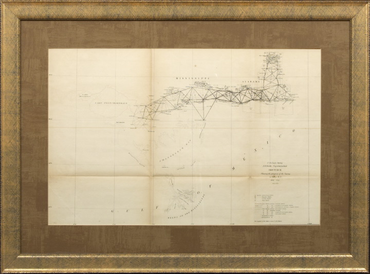 U S Coast Survey Office 1851 Map 2ea5d