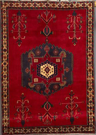 Persian Ardabil Carpet,  5' 7"