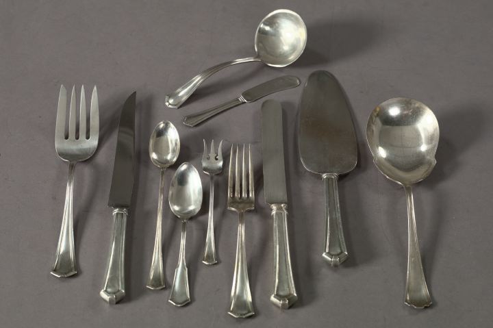 Thirty-Nine-Piece Collection of Silver