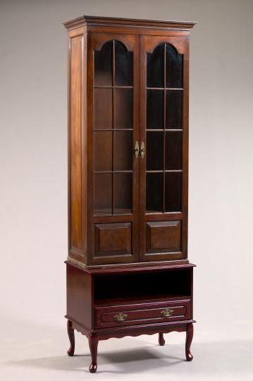 Georgian Style Mahogany Vitrine  2f0a0