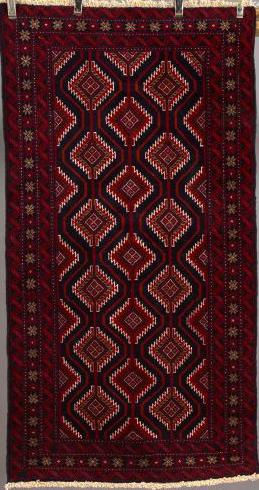 Persian Belouchistan Carpet,  3'