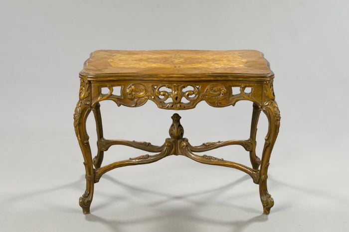 Louis XV-Style Mixed Woods and