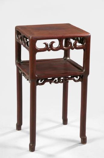 Chinese Rosewood Side Table,  late