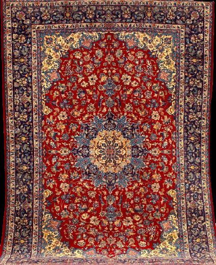 Isfahan Carpet,  14' x 10'.