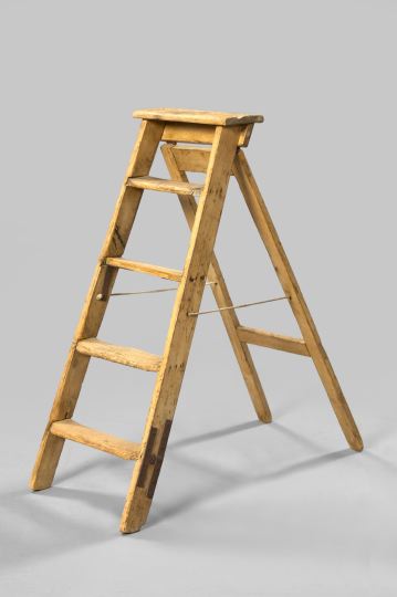 Provincial Pine Ladder,  late 19th century,