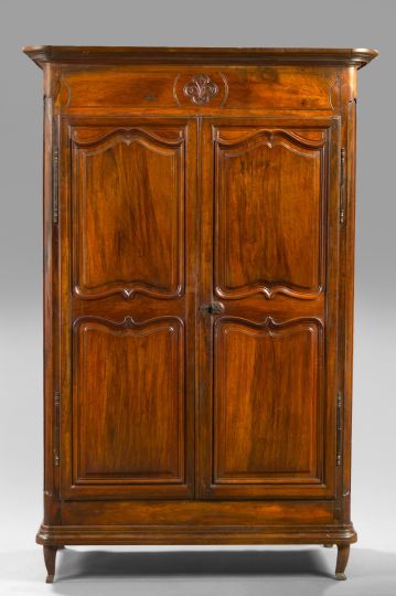 French Provincial Walnut Armoire  2ee06