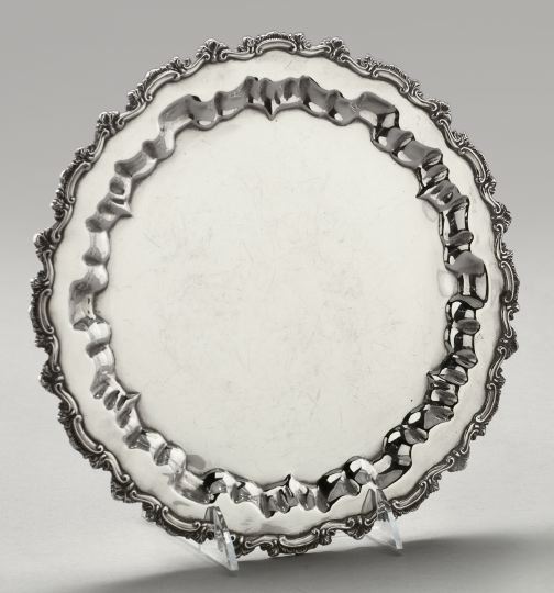 Peruvian Sterling Silver Tray  2ee16