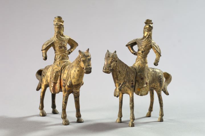 Interesting Pair of Tao Kuang Bronze