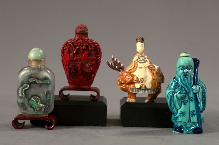 Collection of Four Snuff Bottles  2eed1